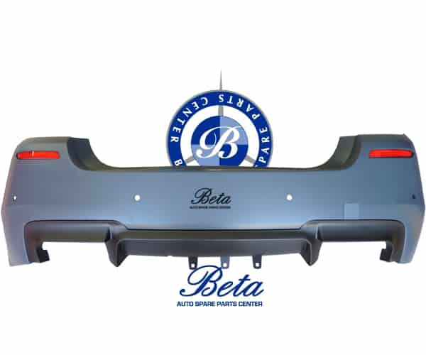 Rear Bumper with PDC M5 Look for BMW 5 Series F10 2010-2016 models, Part Number 51128048594 Rear Bumper with PDC M5 Look for BMW 5 Series F10 2010-2016 models, Part Number 51128048594